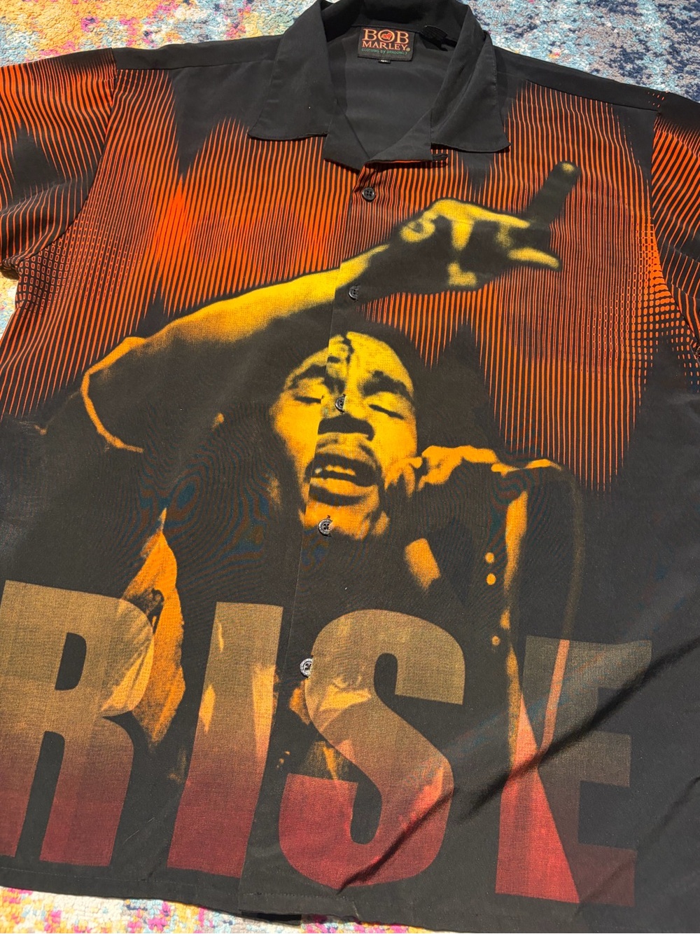 Vintage Bob Marley Button up